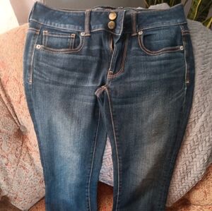 American Eagle Outfitters Jeans Artist Crop